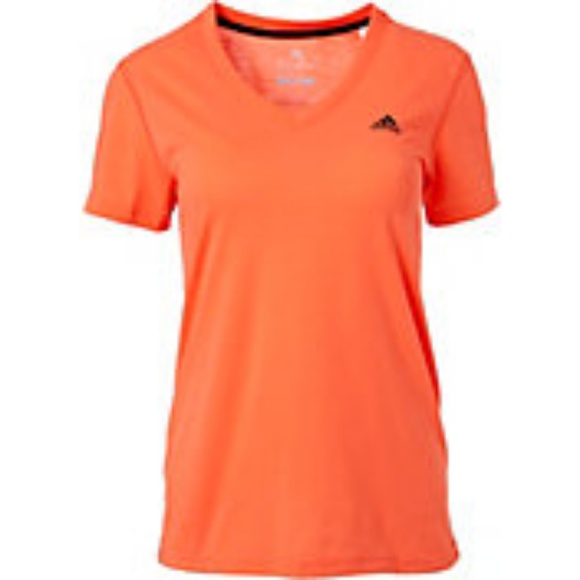 Adidas S V-Neck Short Sleeve Dri-Fit Tee 2205 - Picture 2 of 5